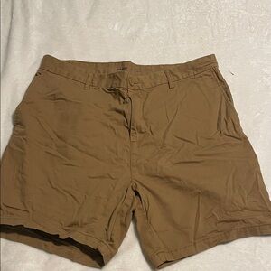 Old Navy Men's Brown Flat Front Shorts